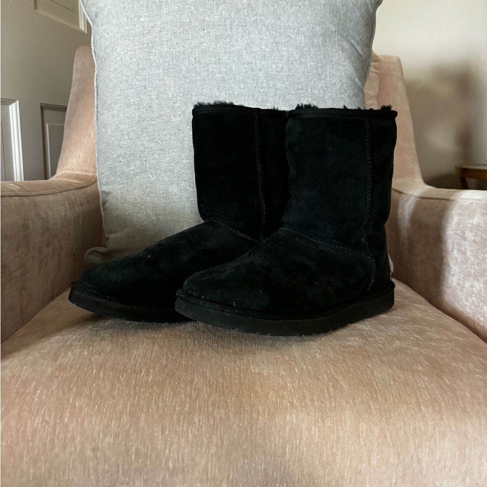 UGG Women’s Black Suede Boots